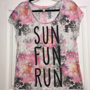 Sun Fun Run shirt L